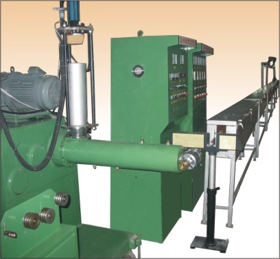 The silicone wire extruding machine