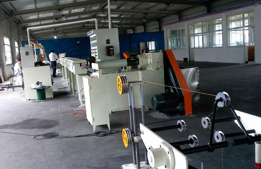 80 silica gel wire and extrusion machine